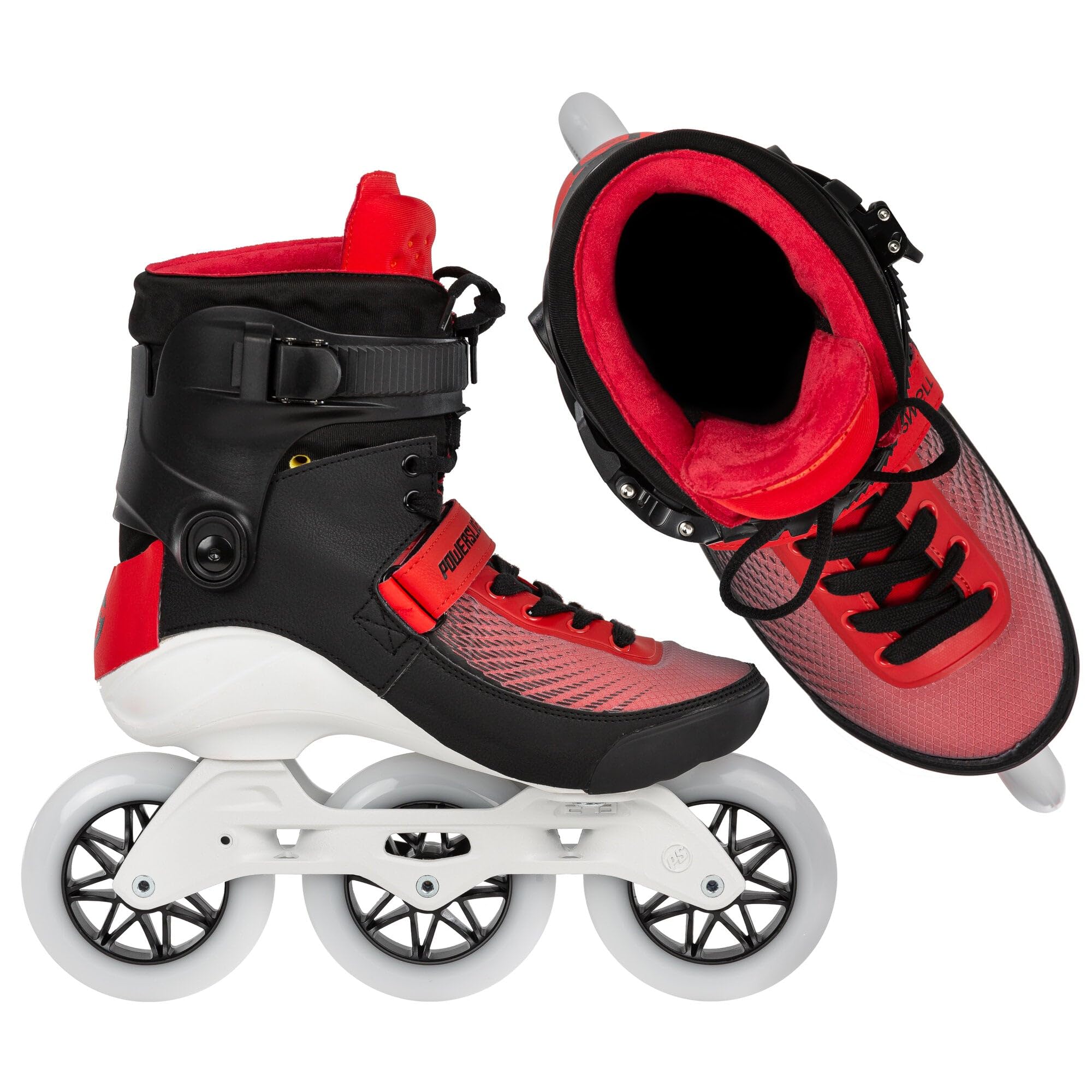 Powerslide Inline Skate Swell Bolt 110-3D Adapt, für Fitness und Marathon, für Damen und Herren
