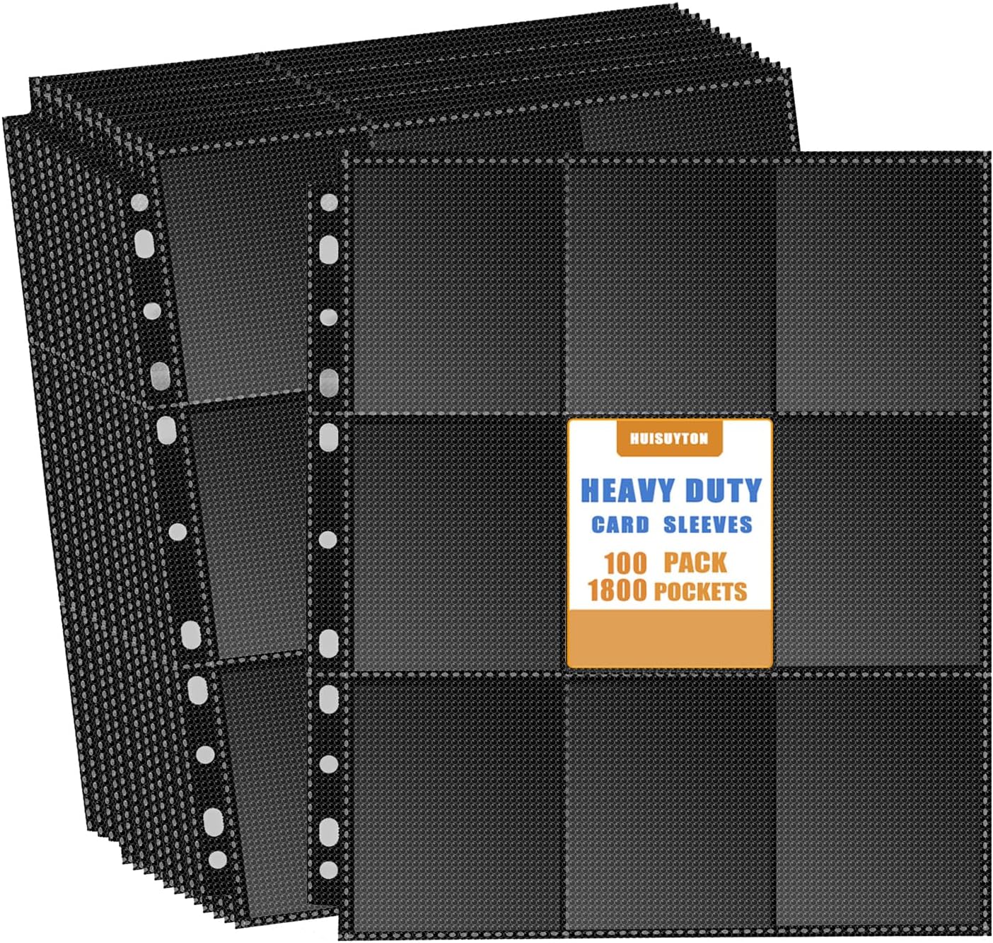 1800 Pocket Trading Card Binder Card Sleeves Card Binder