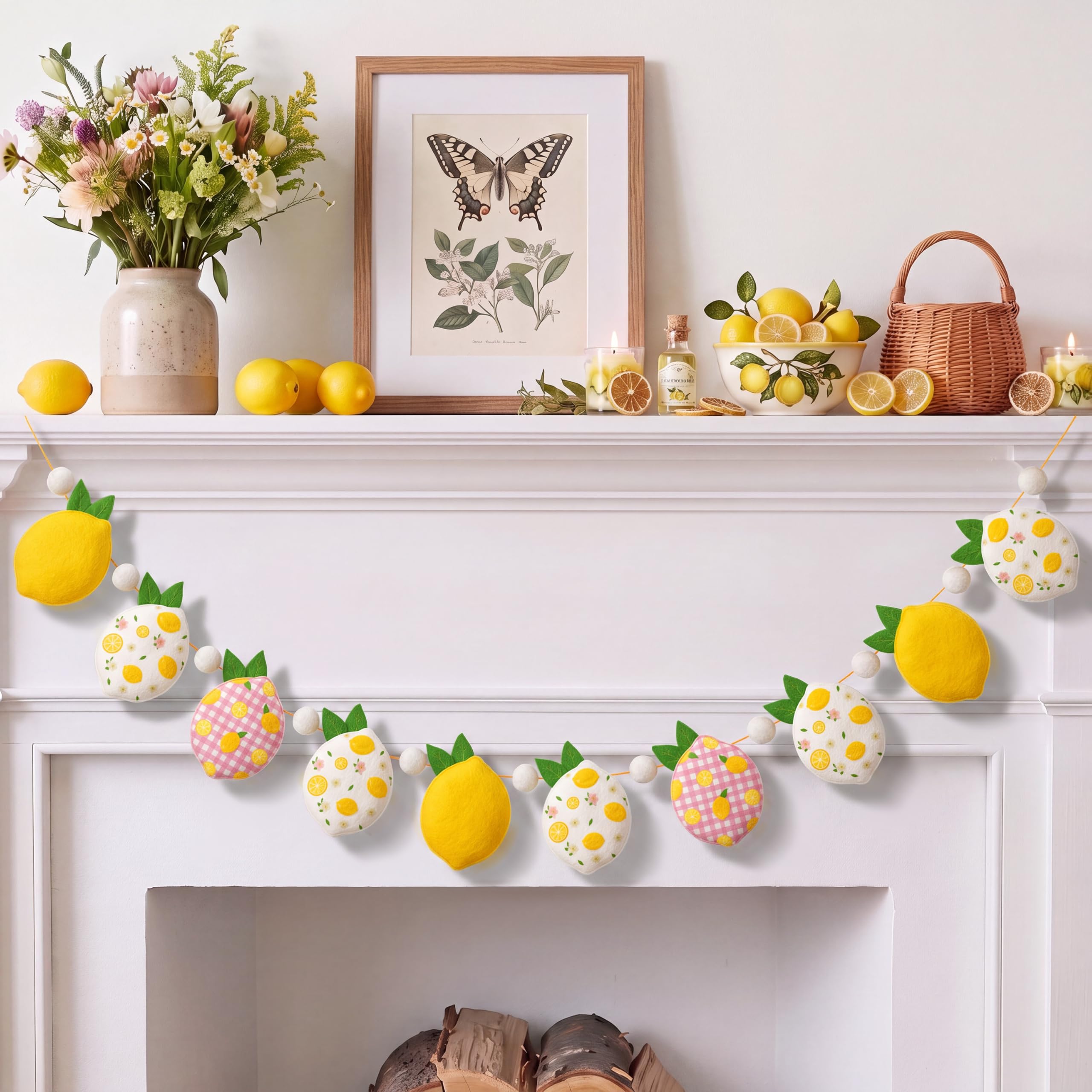 Photo 1 of Renbuzhu Lemon Garland Banner