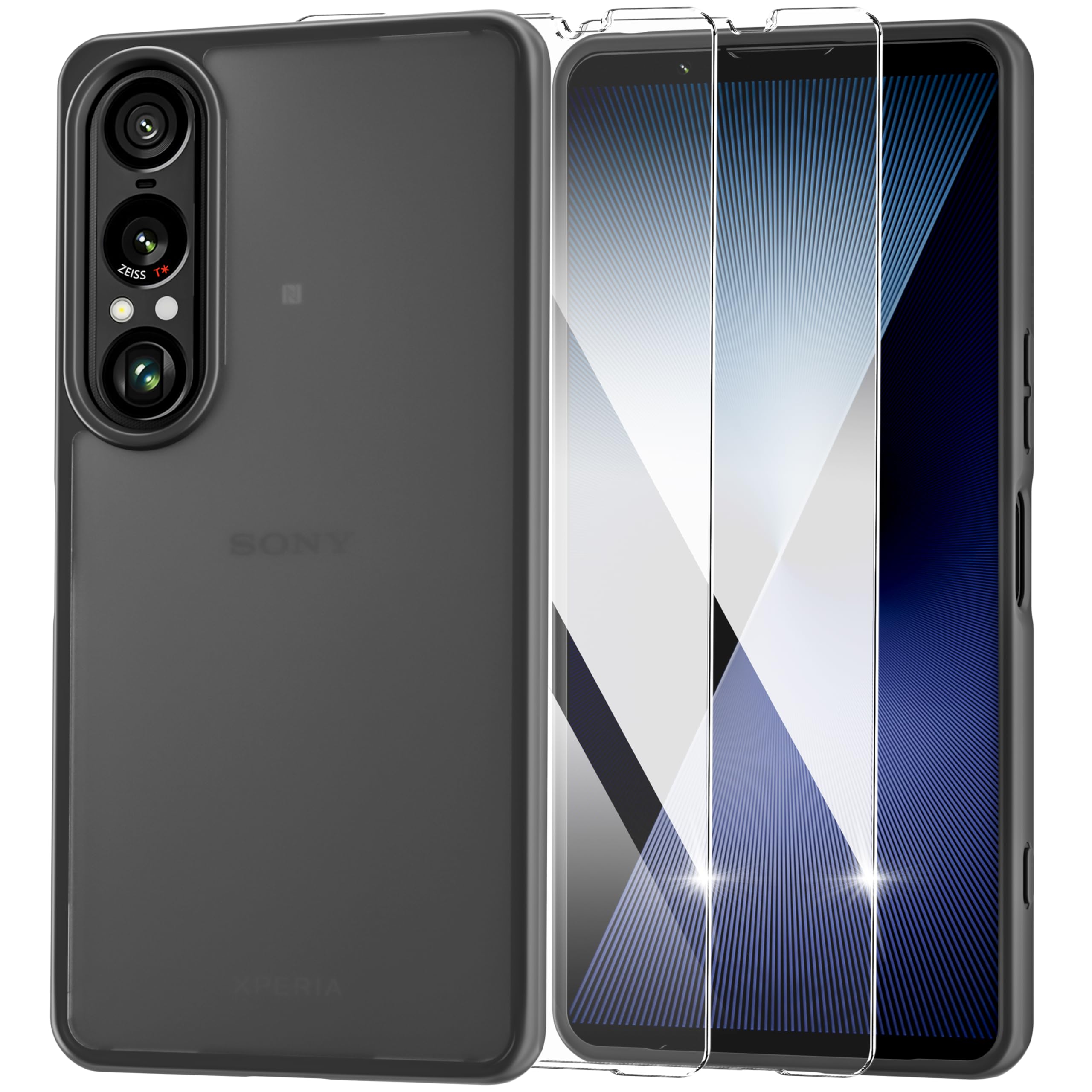 Xperia 1 ブラック Docomo ケース、フィルム装着済み Amazon.co.jp: ソニー 純正 国内正規品 ケース カバー Xperia 1 V SO
