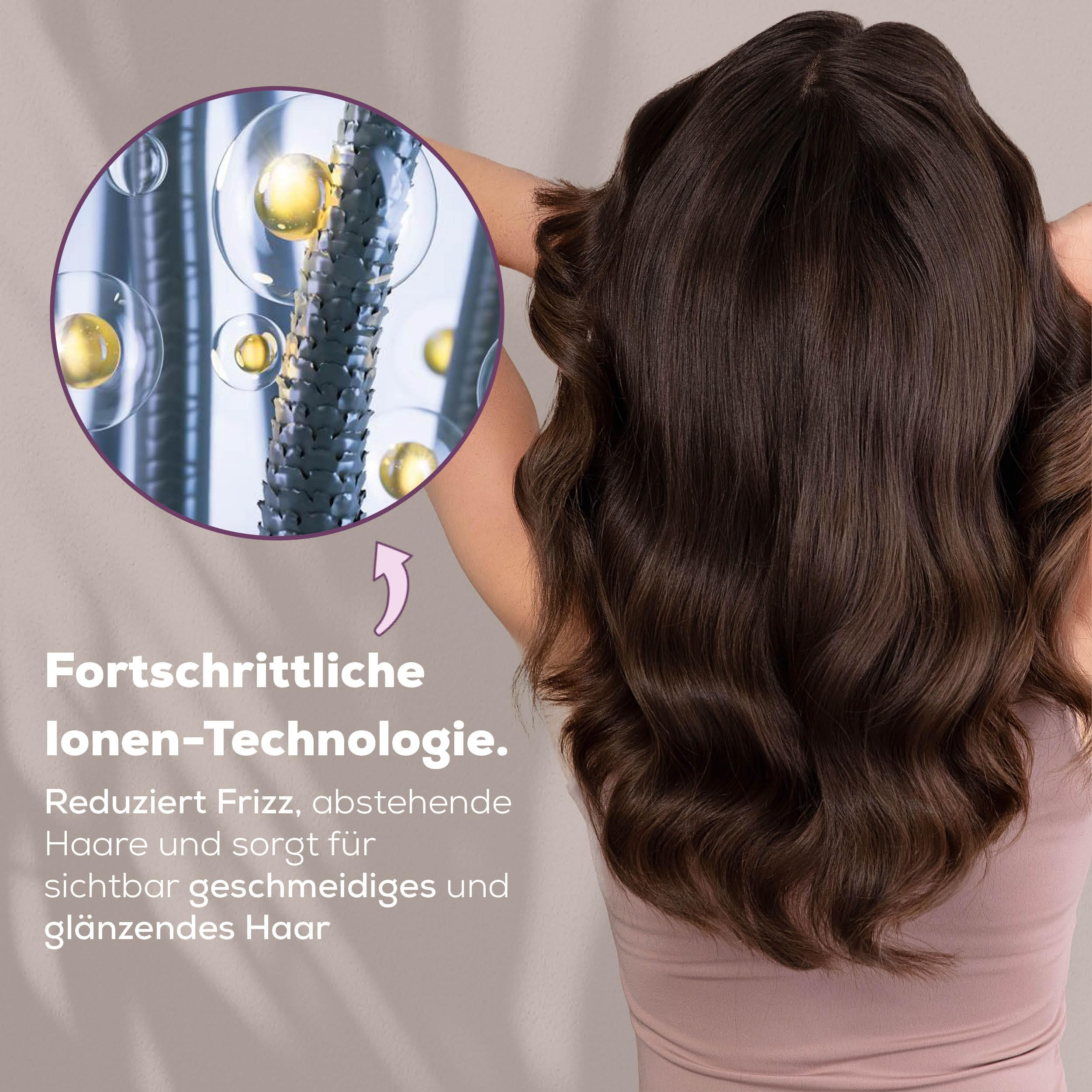 Beurer HC 100 Excellence Haartrockner, Föhn mit kraftvollem Digitalmotor, trocknet bis zu 20% schneller, leichtes Gewicht, besonders leise, Ionenfunktion für glänzendes Haar, inkl. Volumendiffusor