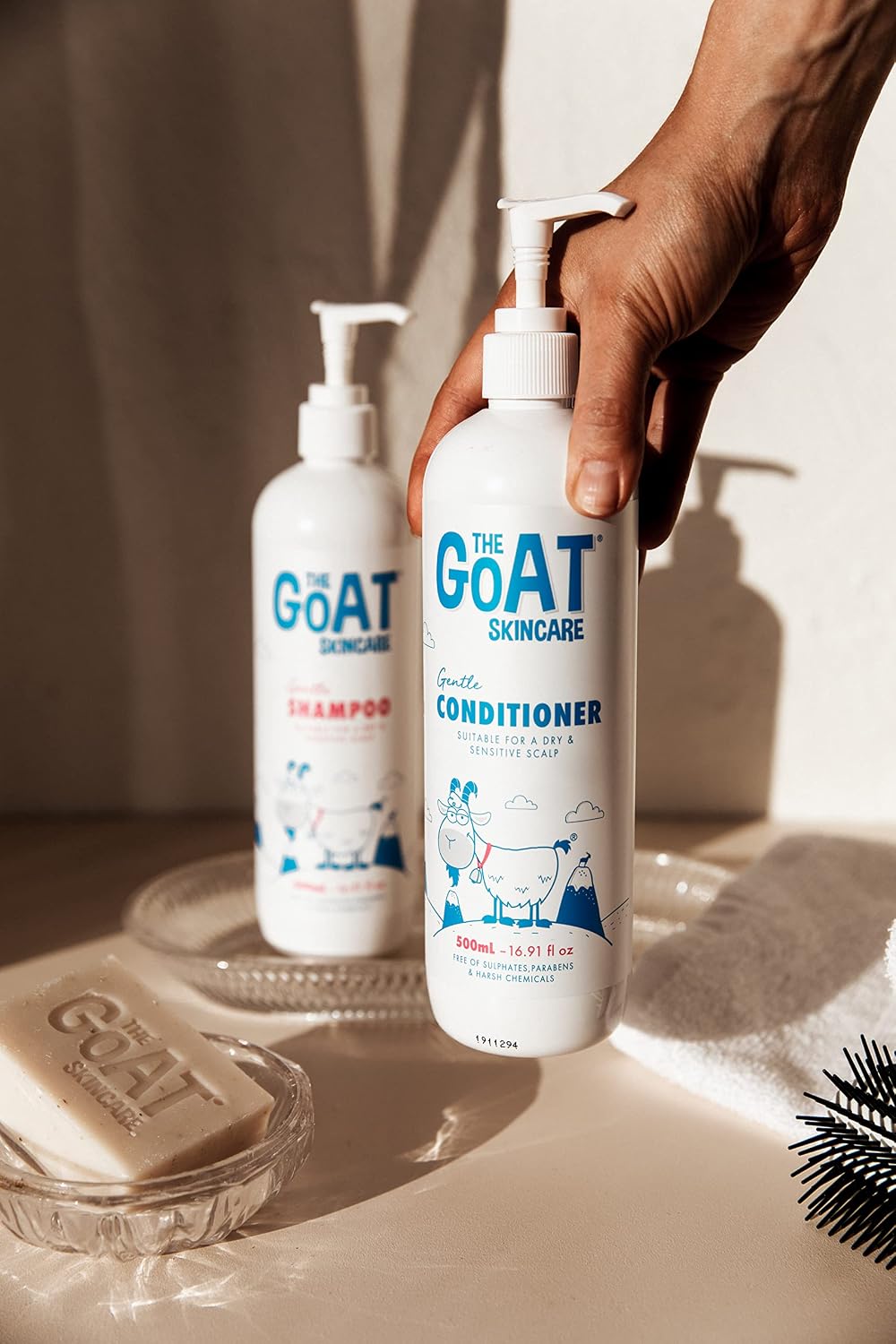 The Goat Skincare Pure Goat's Milk Hair Conditioner for Dry Itchy and Sensitive Scalp Conditions - Image 5