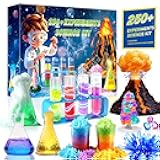 250+ Experiments Science Kits for Kids, STEM Activities Educational Science Kits Gifts with Chemistry Set, Erupting Volcano and Growing Crystal Tree