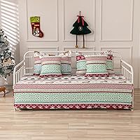 Vista 15 de Juego de Funda para Sofá Cama de 5 Piezas Juegos de Ropa de Cama para Sofá Cama Twin para Todas las Estaciones Edredón Ligero para Sofá Cama