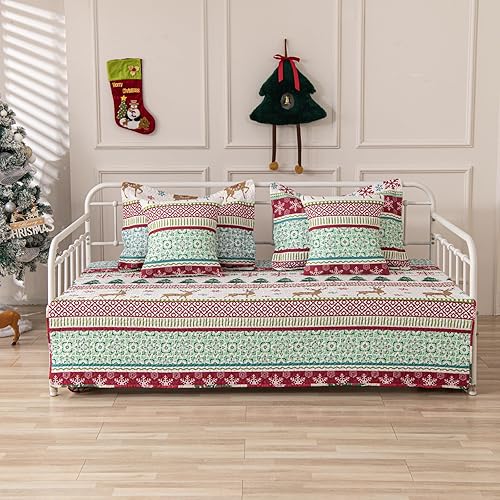 Miniatura 15 de Juego de Funda para Sofá Cama de 5 Piezas Juegos de Ropa de Cama para Sofá Cama Twin para Todas las Estaciones Edredón Ligero para Sofá Cama con