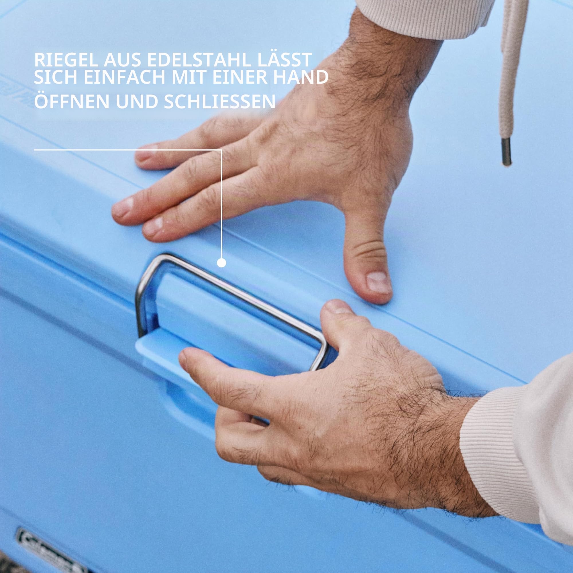 Coleman PRO Hochleistungs-Kühlbox | 24L - 52L Fassungsvermögen | Hält EIS bis zu 5 Tage lang | Vollschaumisolierung | Große, tragbare Eisbox für den harten Einsatz im Freien & auf Baustellen