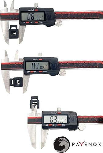 Miniatura 6 de Ravenox - Candado de cuerda cuadrada para cordones de zapatos con una sola mano, cierre de plástico para cuerda, cordel, bolsos, equipaje, ropa y