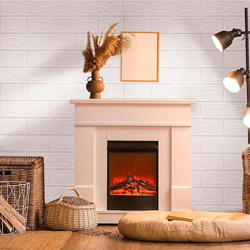 Miniatura 4 de WAPANE Papel tapiz de ladrillo 3D autoadhesivos, paneles de pared 3D, papel tapiz extraíble, impermeable, espuma de polietileno, pintable, para