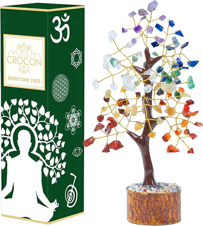 7 Chakra Tree Crystal Tree Chakra Tree of Life