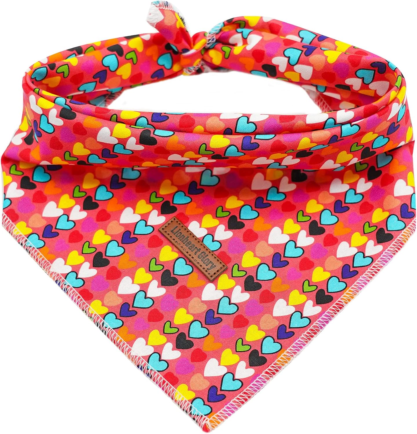 Lionheart glory Valentine Dog Bandana 1 Pack Washable Soft