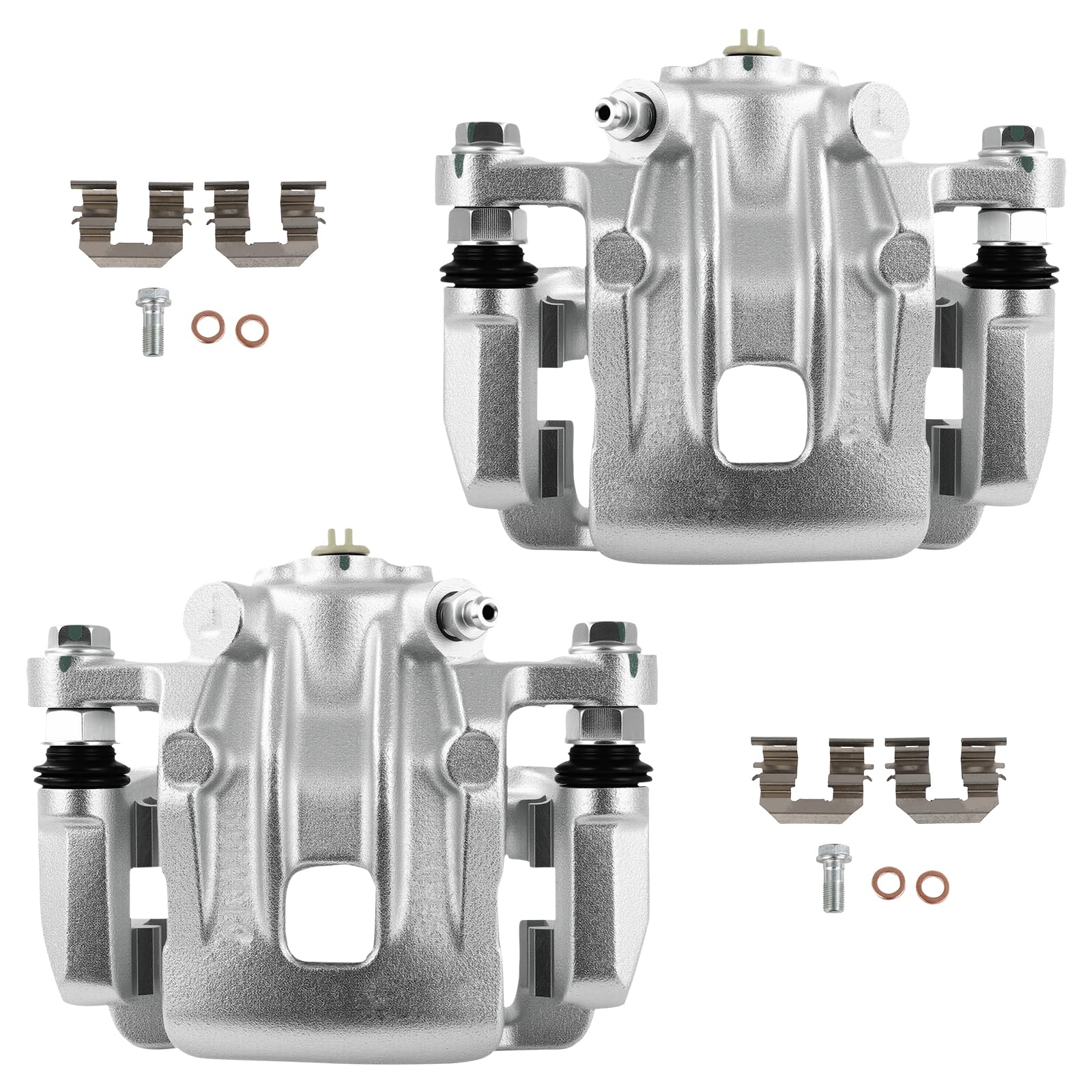 cciyu Rear Left &amp; Right Disc Brake Calipers Assembly 19B6467 19B6466