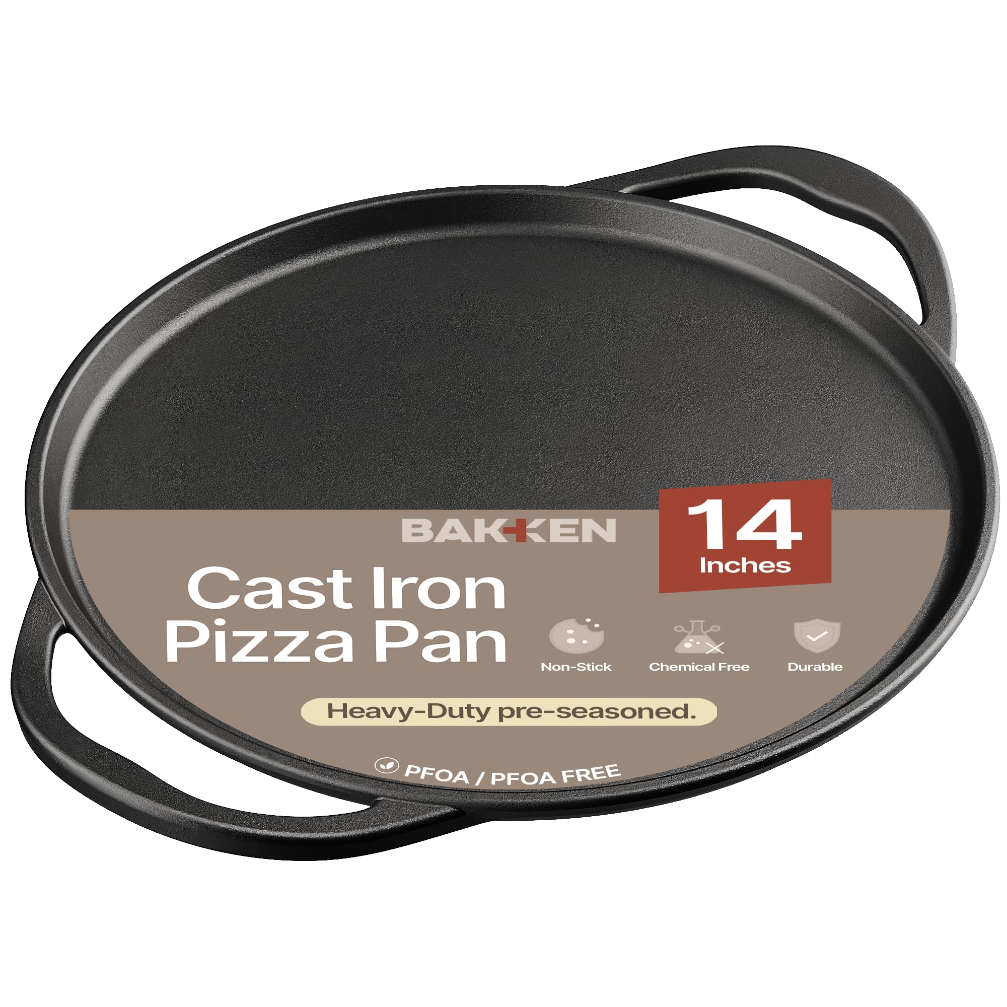 Bakken Cast Iron Pizza Pan