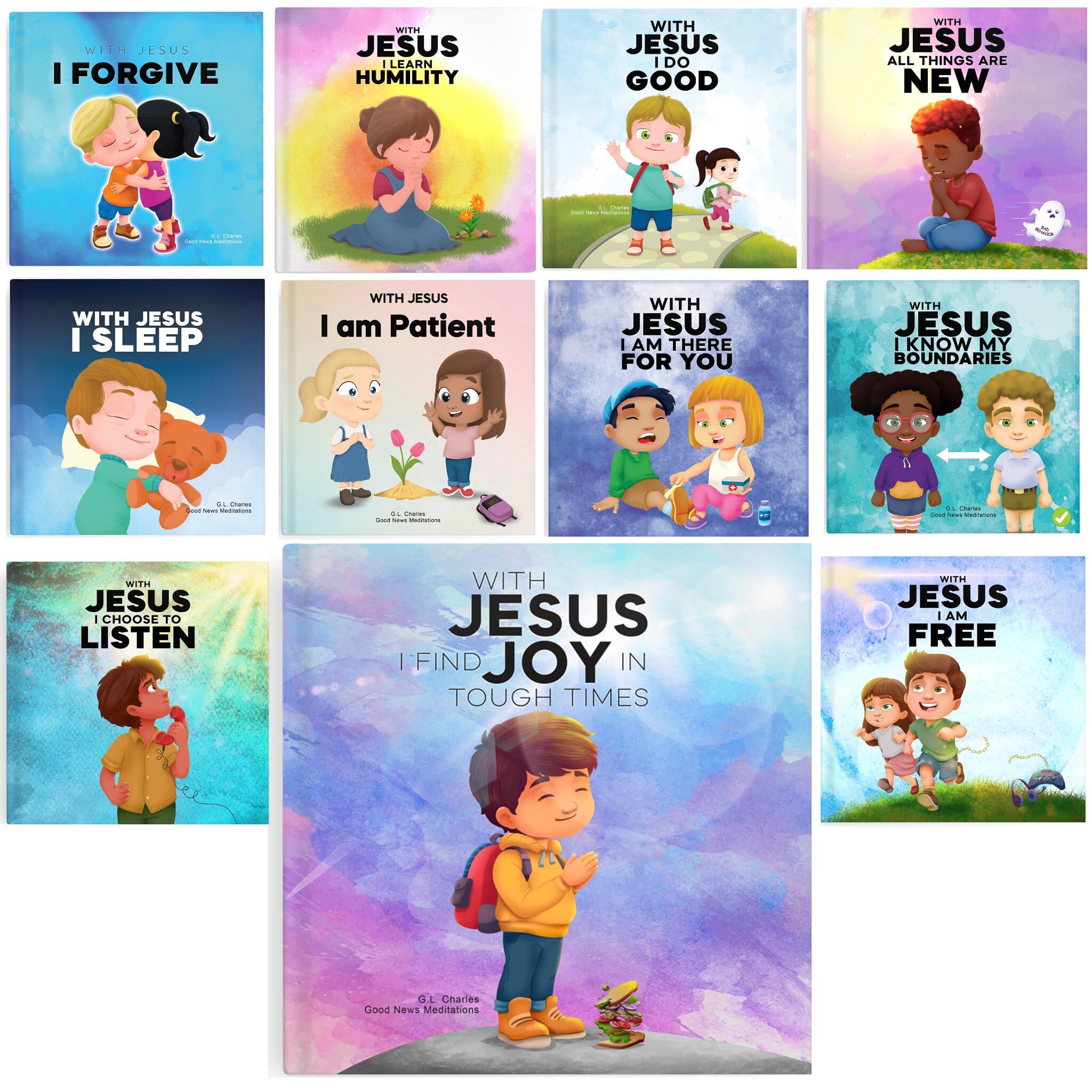 With Jesus Book Bundle - Books 12-22 (English Edition)