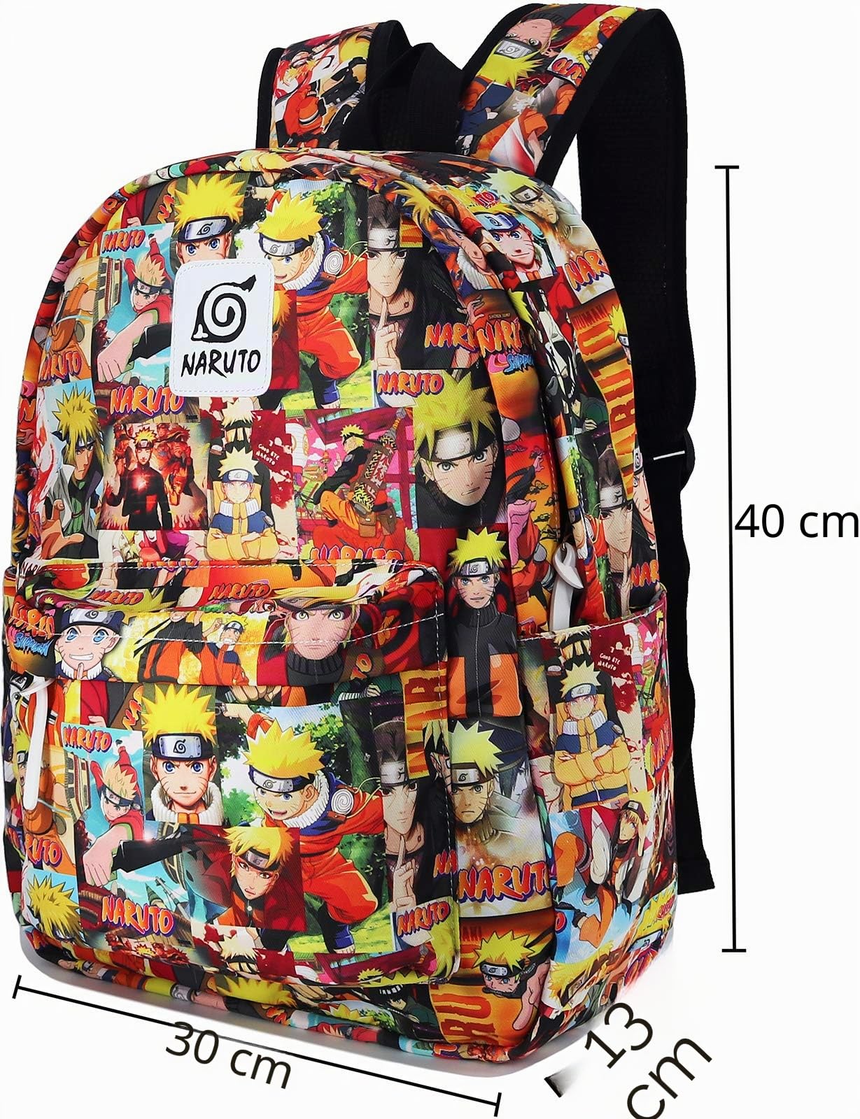 Roffatide Anime Mochila para Portátil Mochila Escolar de Dibujos Animados Mochila Impresa