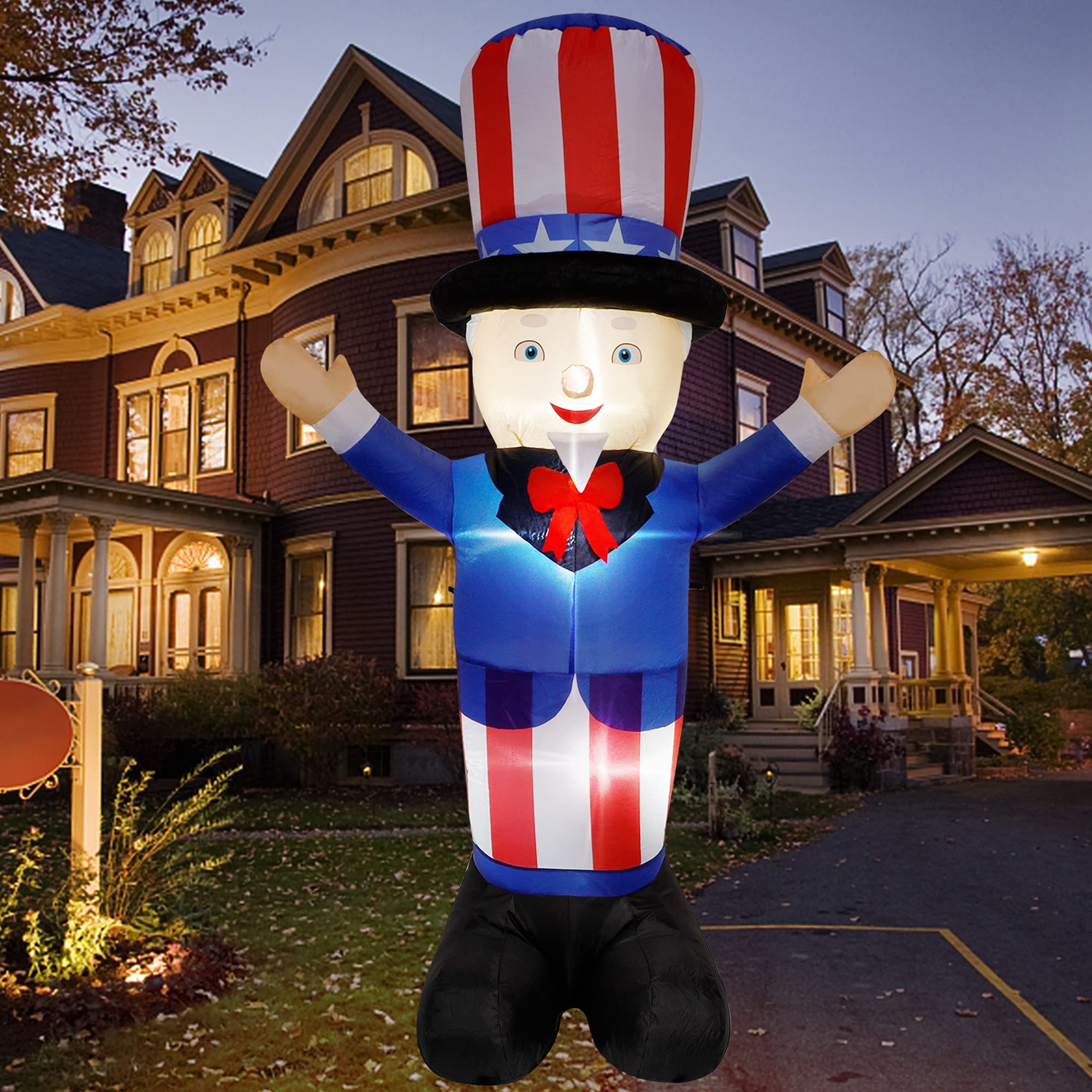 6FT Patriotic Independence Day 4th Of July Inflatables Outdoor Decoration