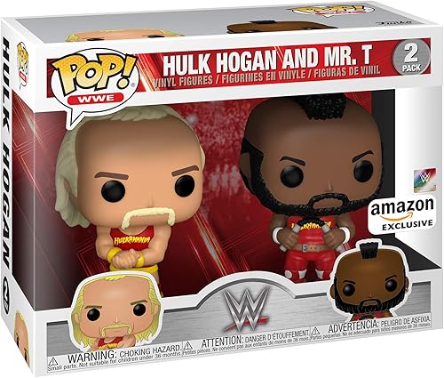Funko Pop WWE - Hulk Hogan Mr T Hulkamania paquete de 2 exclusivo de Tienda 51720