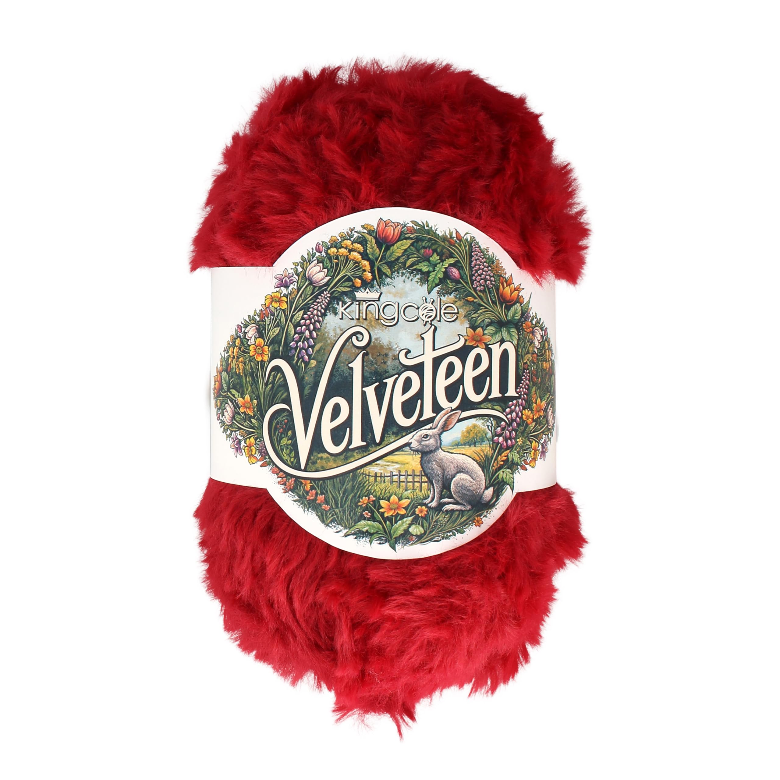King Cole Velveteen - Timeless Crimson (6127)