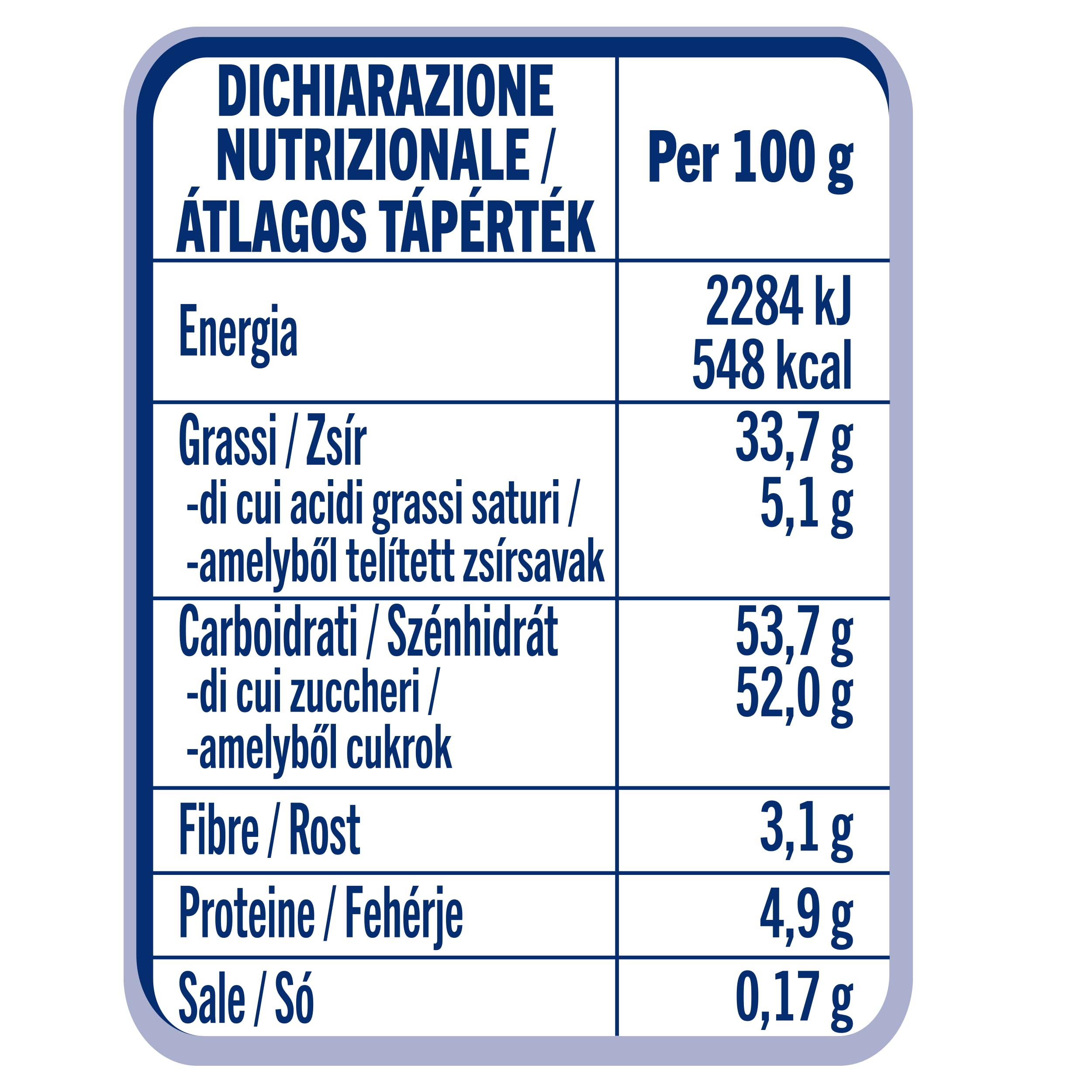 BACI PERUGINA PROFESSIONALE Crema Spalmabile con Nocciole e Cacao, Secchiello 1,2KG