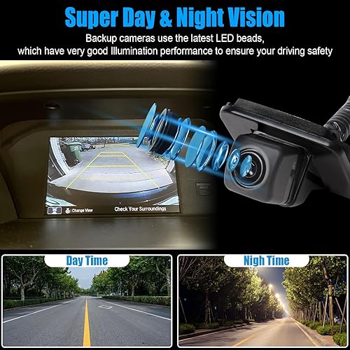 Miniatura 5 de Accord - Cámara de visión trasera para Honda Accord Sedan EX-L 2014-2017 con asistencia de estacionamiento para cámara trasera de repuesto para