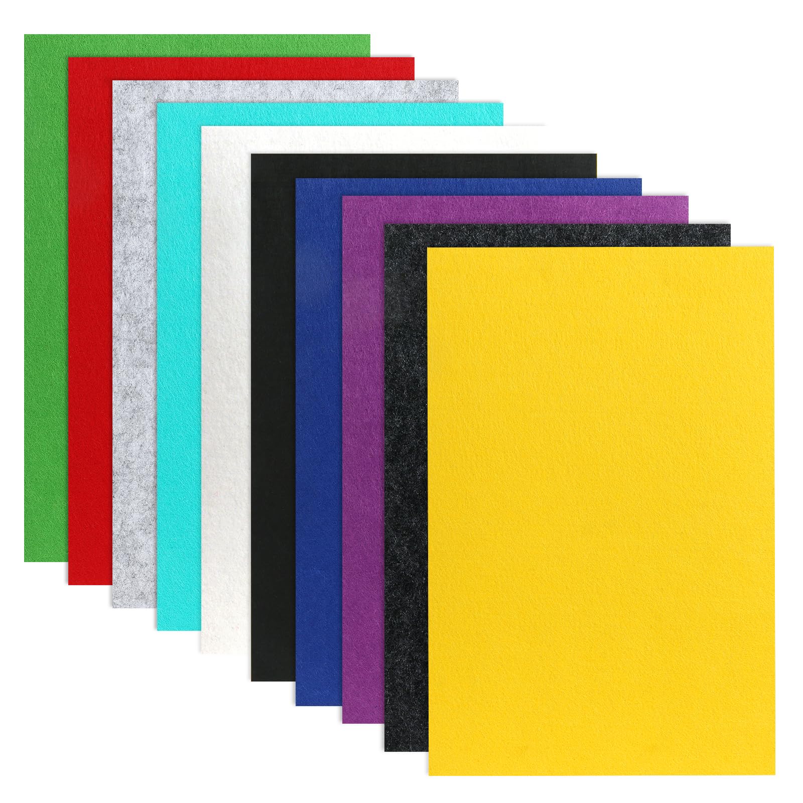 Feltro Colorato 40x60 Cm - 6 Fogli Spessore 3mm Per Lavoretti E Fai Da Te - Foto 9