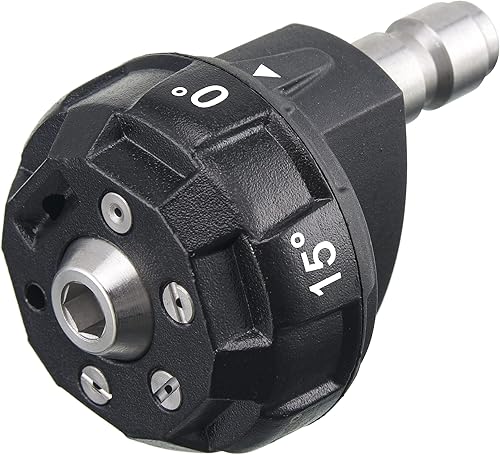 JOEJET Puntas de boquilla para lavadora a presión, cambio rápido 6 en 1, boquilla ajustable para lavadora a presión con conexión rápida de 14