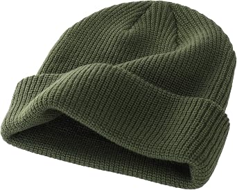 Connectyle Classic Double Layer Knit Beanie Hat Warm Thick Acrylic Winter Hats Daily Cuffed Beanies Watch Hat for Men Women