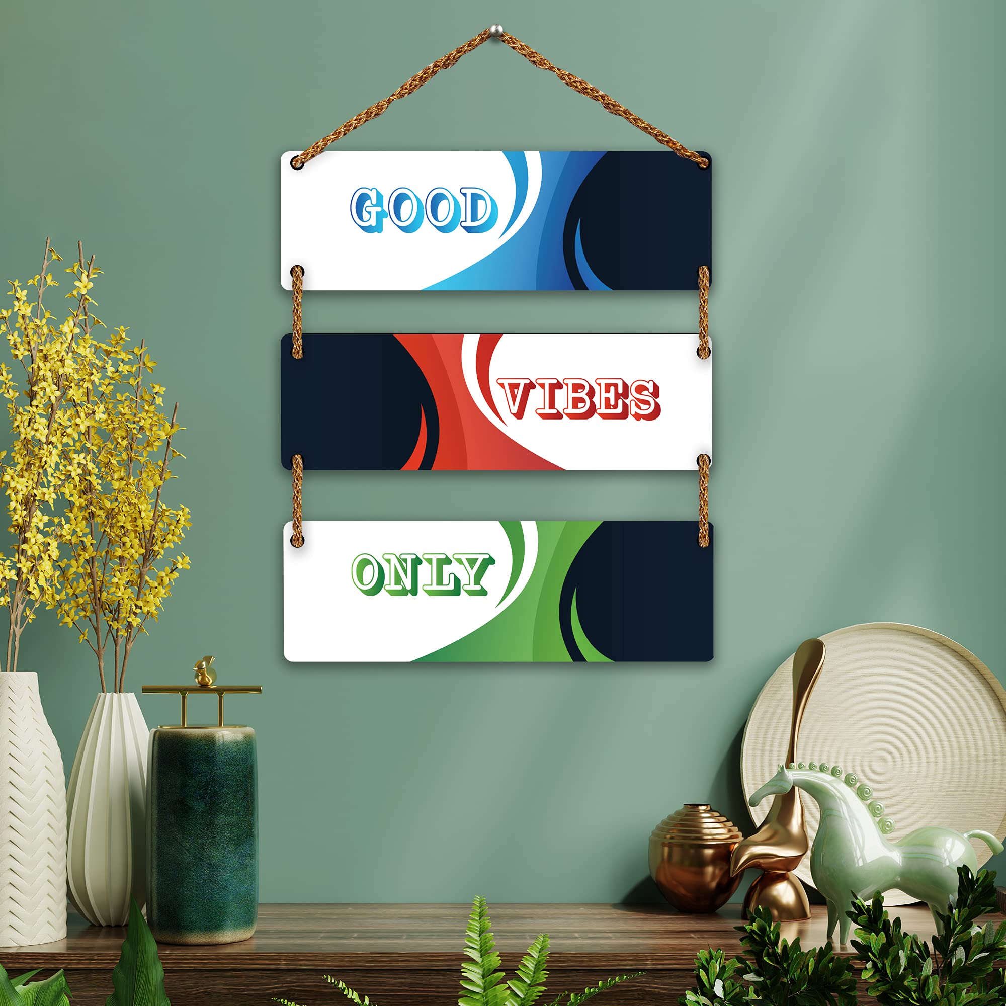 Sehaz Artworks Wooden Wall Hangings | Home Décor Items | Home Decoration Items - 3-0002, Medium