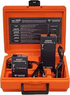TEMPO 508S-G Irrigation Cable Locator & Wire Finder | Precise Wire Locating | Trace or Locate Dead or Energized Wires Underground, in Walls, Under Floors | Professional Grade (2023 Model)
