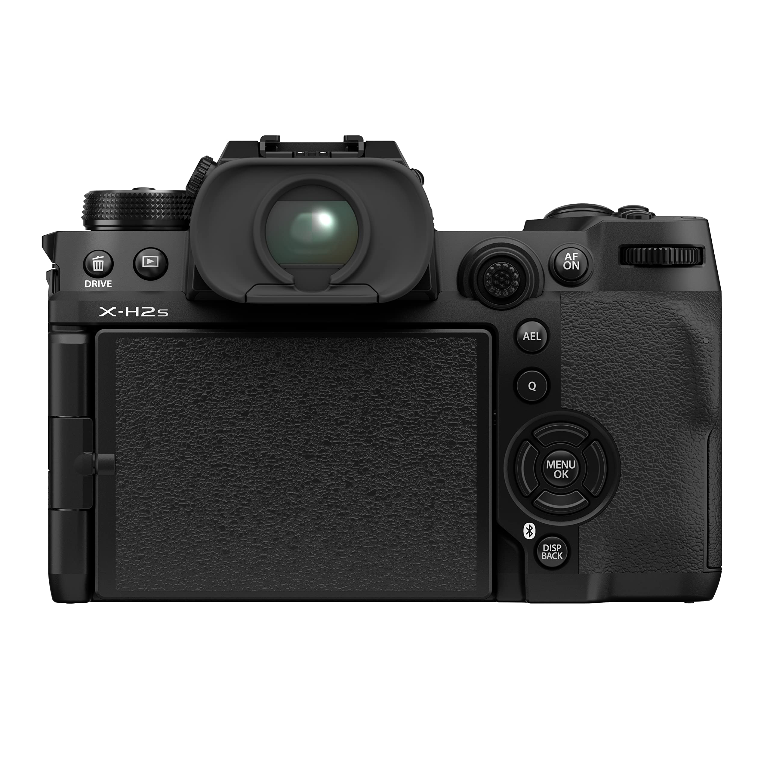 FUJIFILM X-H2S Fotocamera Digitale Mirrorless 26MP, solo corpo, Sensore X-Trans CMOS 5 HS Stacked, raffica 40fps, IBIS, Filmati 6.2K OPEN GATE 30p, Mirino EVF, Schermo LCD 3" Touch Vari-angle, Nero