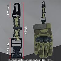 Vista 43 de MELOTOUGH Soporte táctico para guantes de trabajo para mochila táctica, cinturón de herramientas