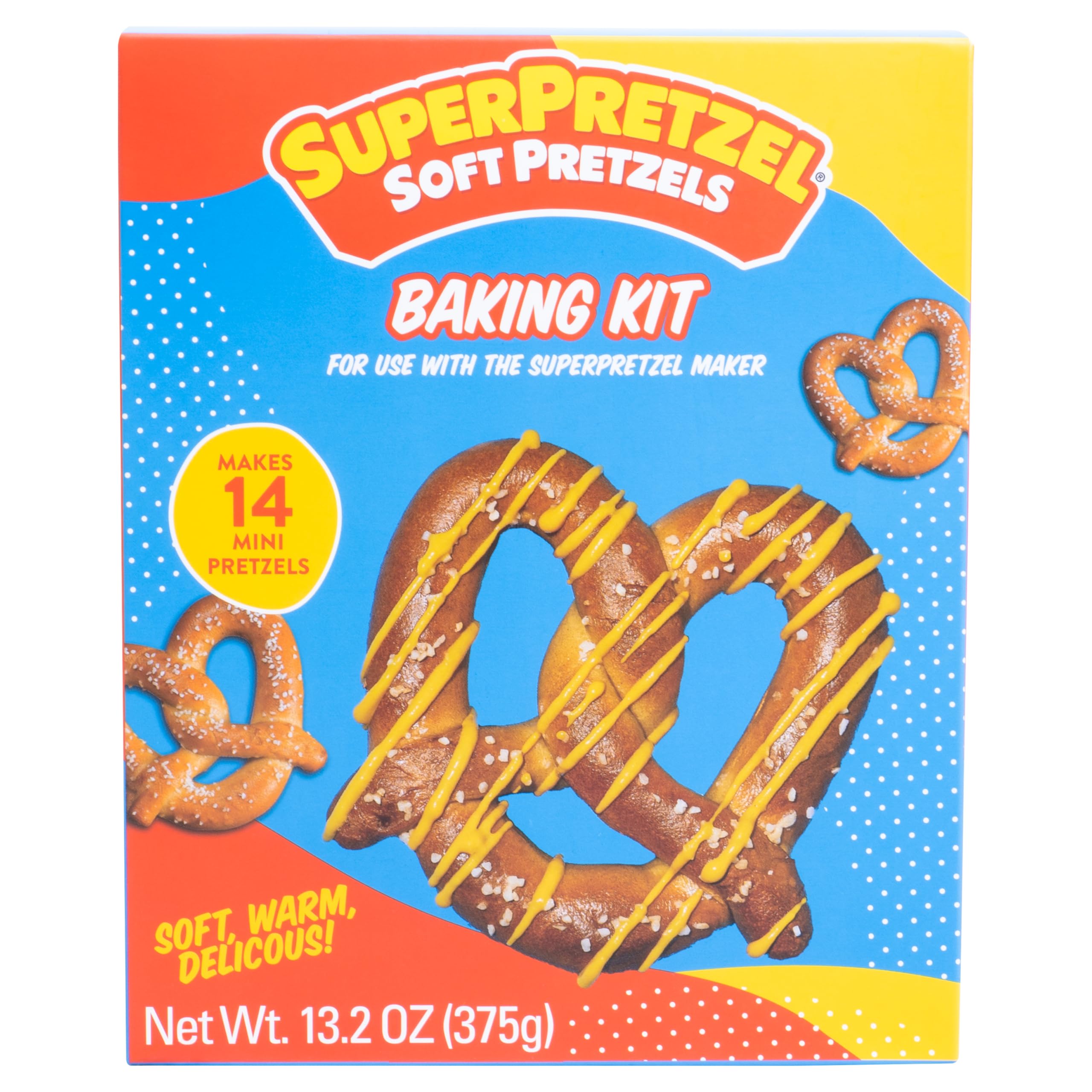 Amazon.com: SuperPretzel Baking Kit. Makes Up To 14 Warm, Soft
