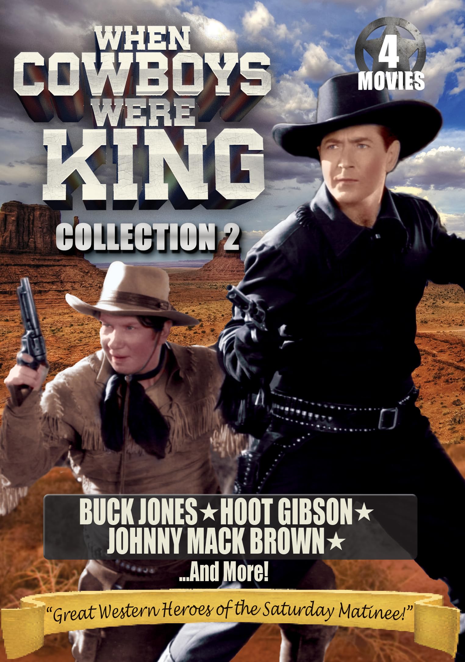 When Cowboys Were King: Collection 2 peliculas para una tarde de cine de vaqueros en casa