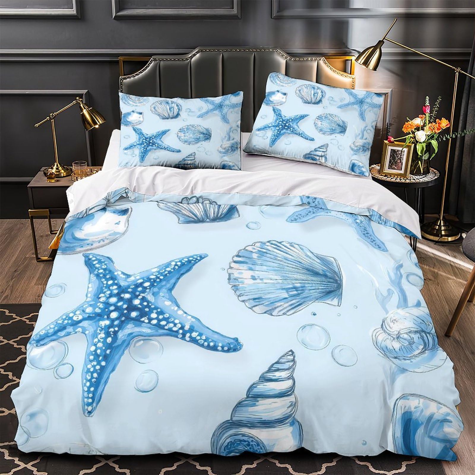 Linge de lit microfibre King 220x240cm : fini le repassage avec cet ensemble doux