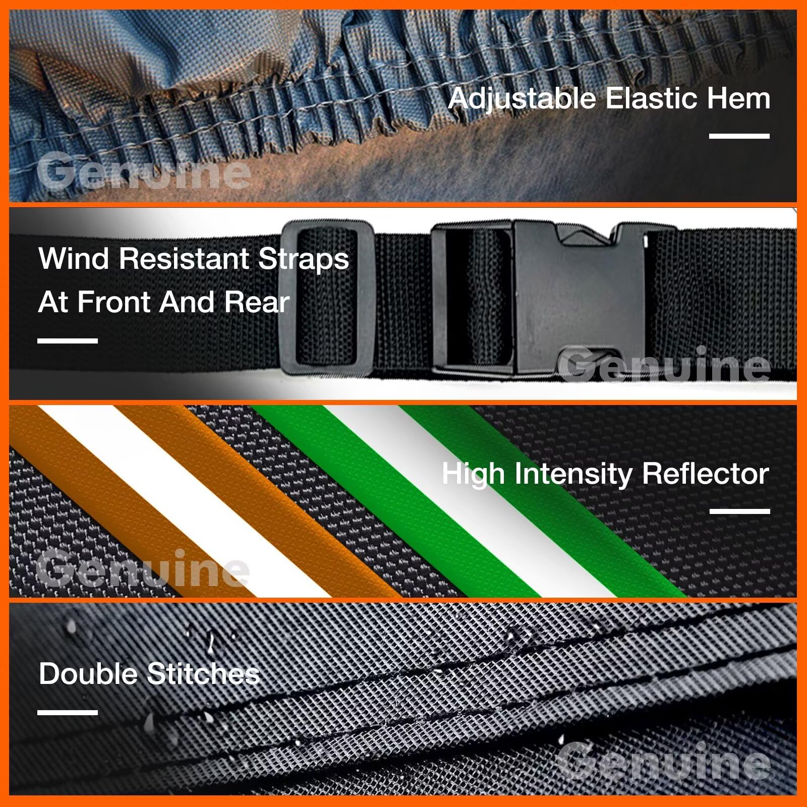 Telo Copriauto da Esterno 10 Strati, Genuine Copertura Auto Impermeabile Felpato, Telo Copri Auto Impermeabile Antipolvere, Telo Copriauto per Citroen C3, Toyota Yaris, VW Polo, Peugeot 208