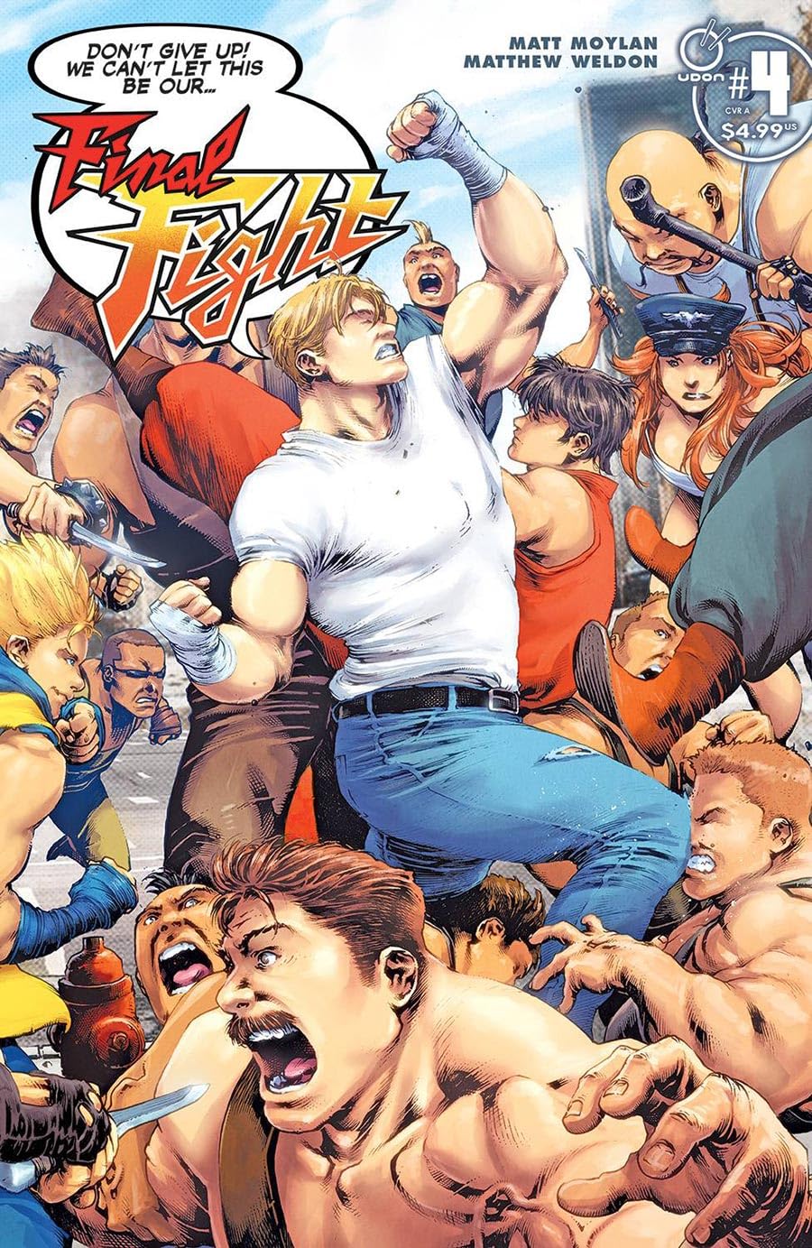 Amazon.com: Final Fight #4A VF/NM ; Udon comic book | Based on