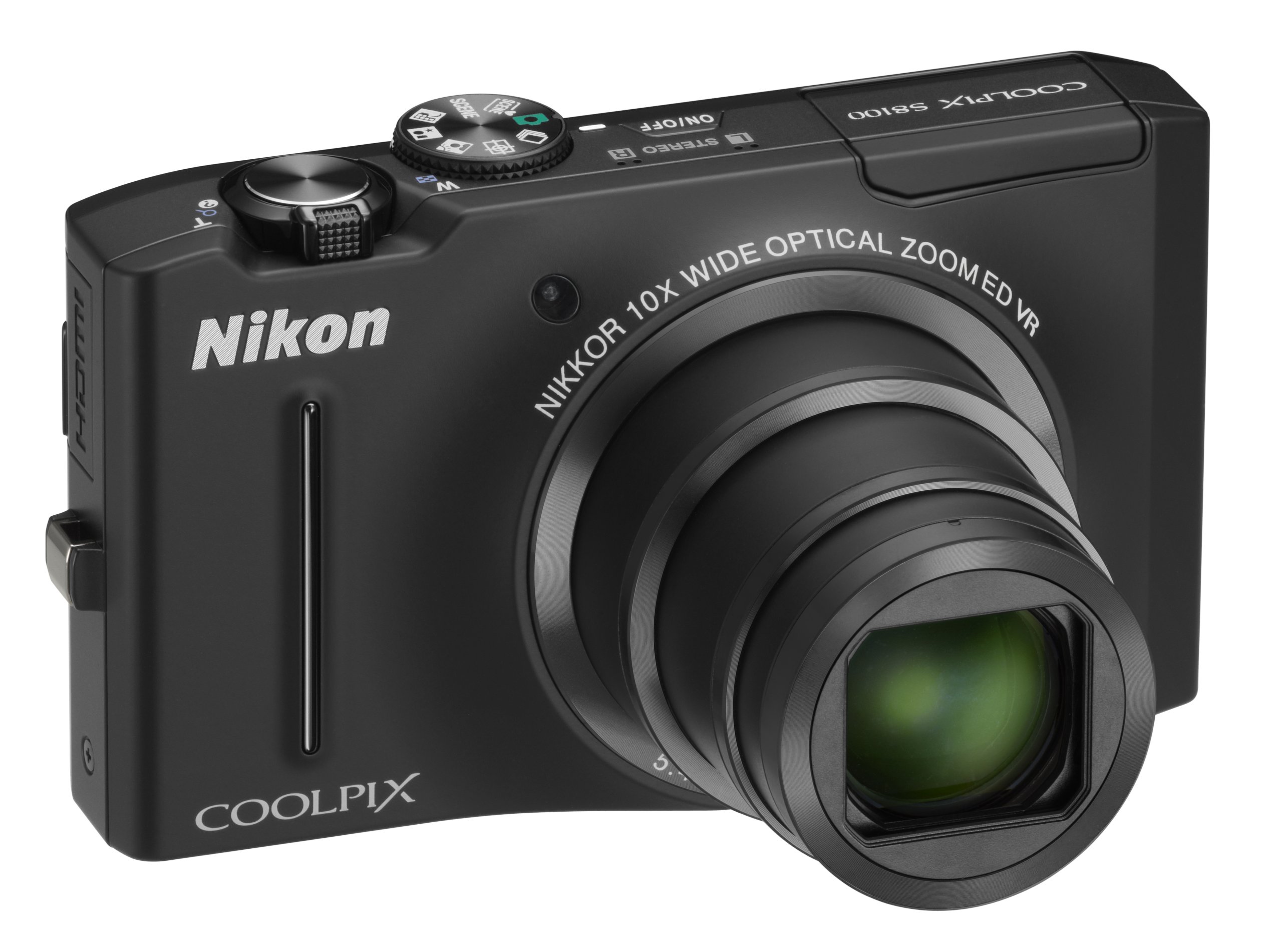 Nikon Coolpix S8100 dijital kamera (12 Megapixel, 10-kat zoom, 7,5