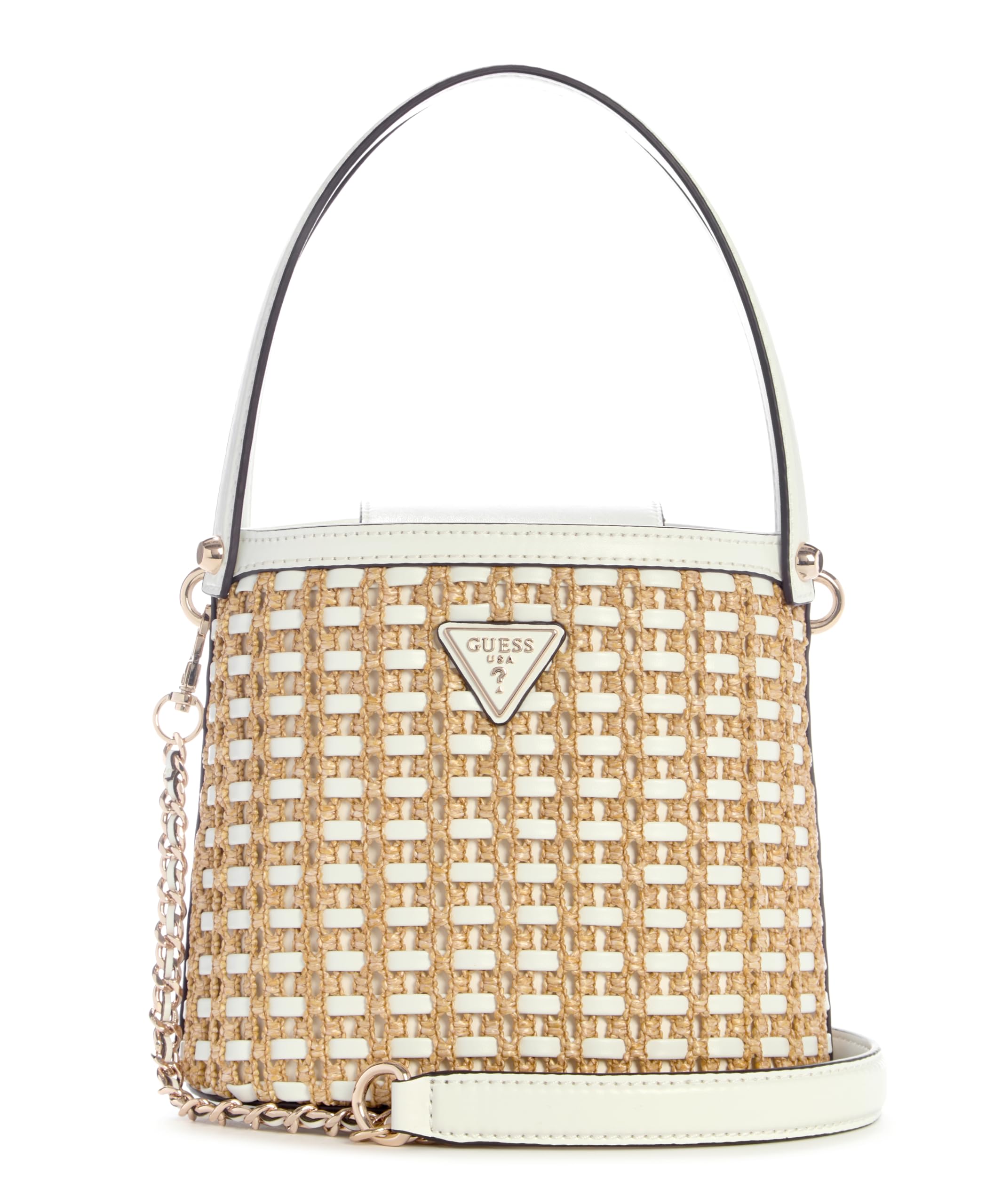 GUESS Damen Atalia Crossbody Bucket Umhängetasche