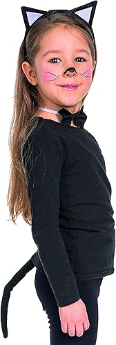 Set de accesorios de gato para niños Gato talla única Como se muestra