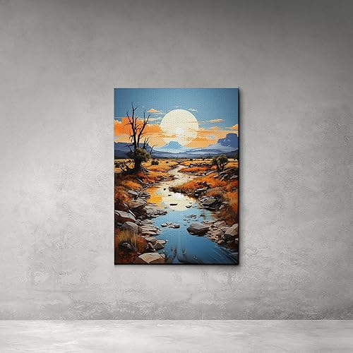 Miniatura 1 de Red Mesa, Archival Print of Landscape Prints of Red Mountain in Mesa, Arizona, Canvas Prints, Art Print