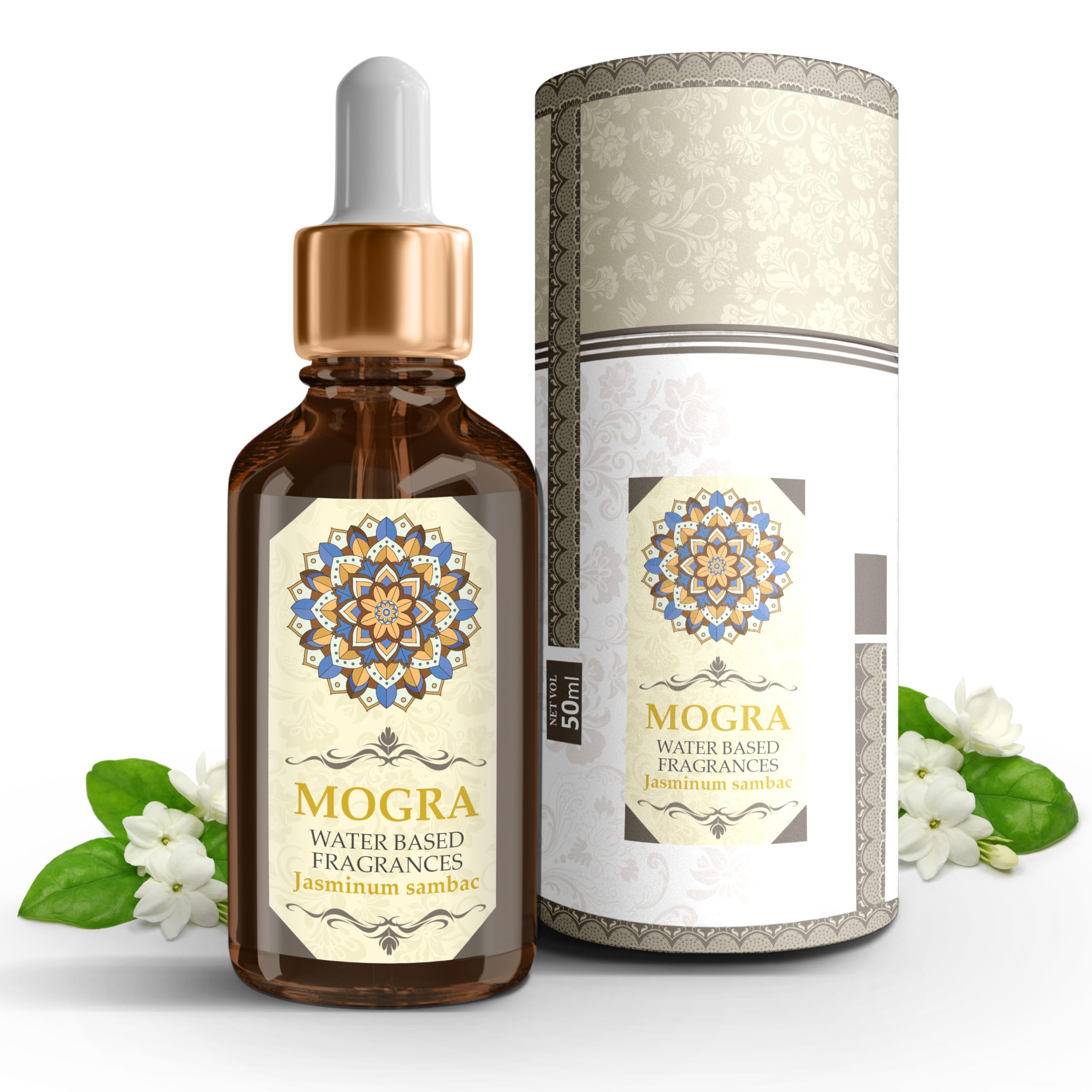 Water Based Fragrance-50 ml (Mogra) | Water Soluble, Essential Oil Inspired, Long-Lasting Scent, Premium Aroma Oil-picture-37