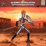 Spartan and Cowboy t13 Action Figure|2-Pack 5.4 inches|Assembly Completed| 3D Printed Dummy 13 Action Figure for Collectors|Lucky 13 Gift for Friends