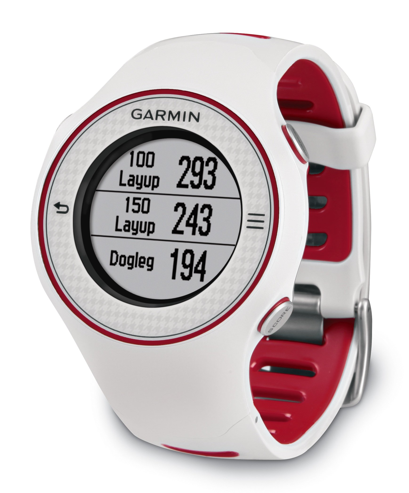 Garmin Approach S3 - Reloj con GPS para golf, color rojo / blanco