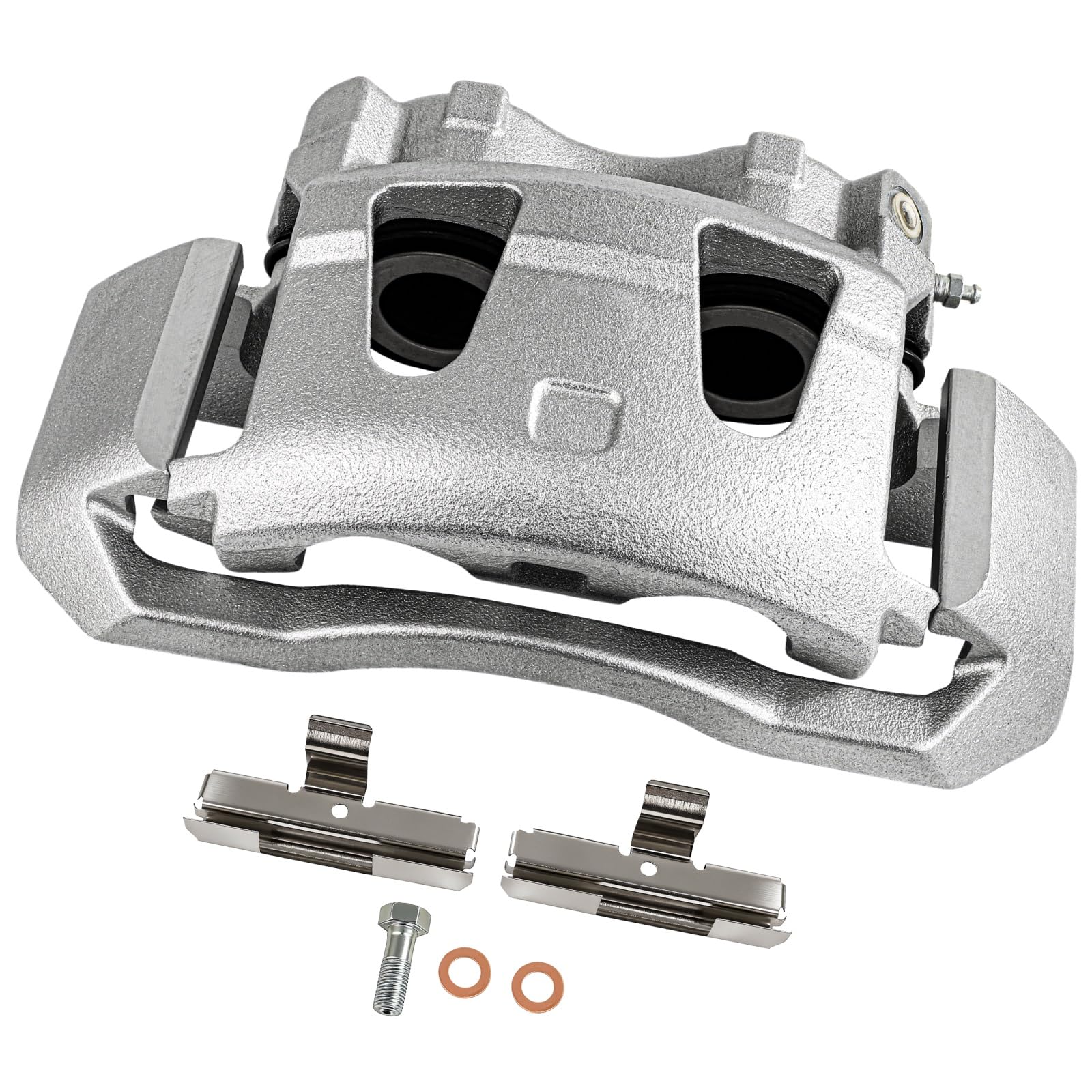 cciyu Front Right Disc Brake Caliper w/Bracket 18B4614
