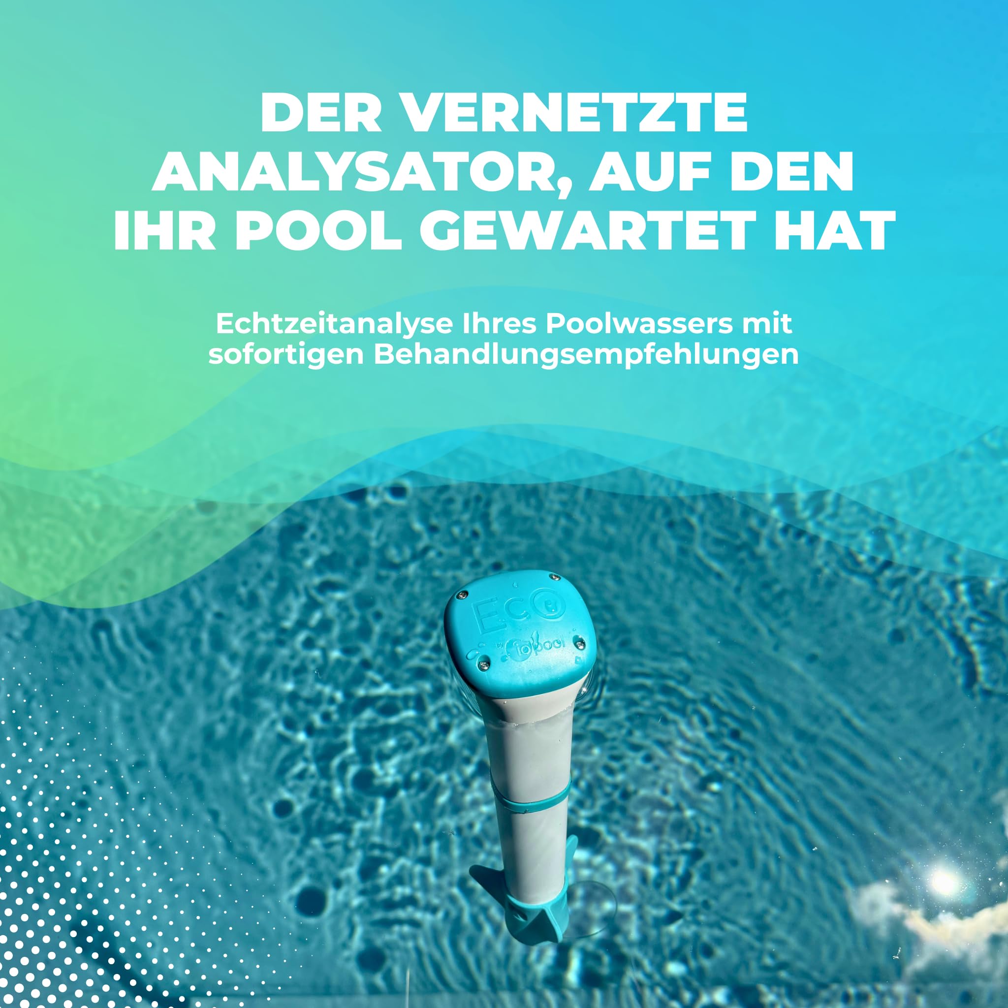 EcO Start - Analyseur De Traitement De L’Eau pour Piscine Et Spa (EcO Start Only)