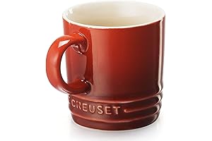 Le Creuset Stoneware Espresso Mug, 3 oz., Cerise
