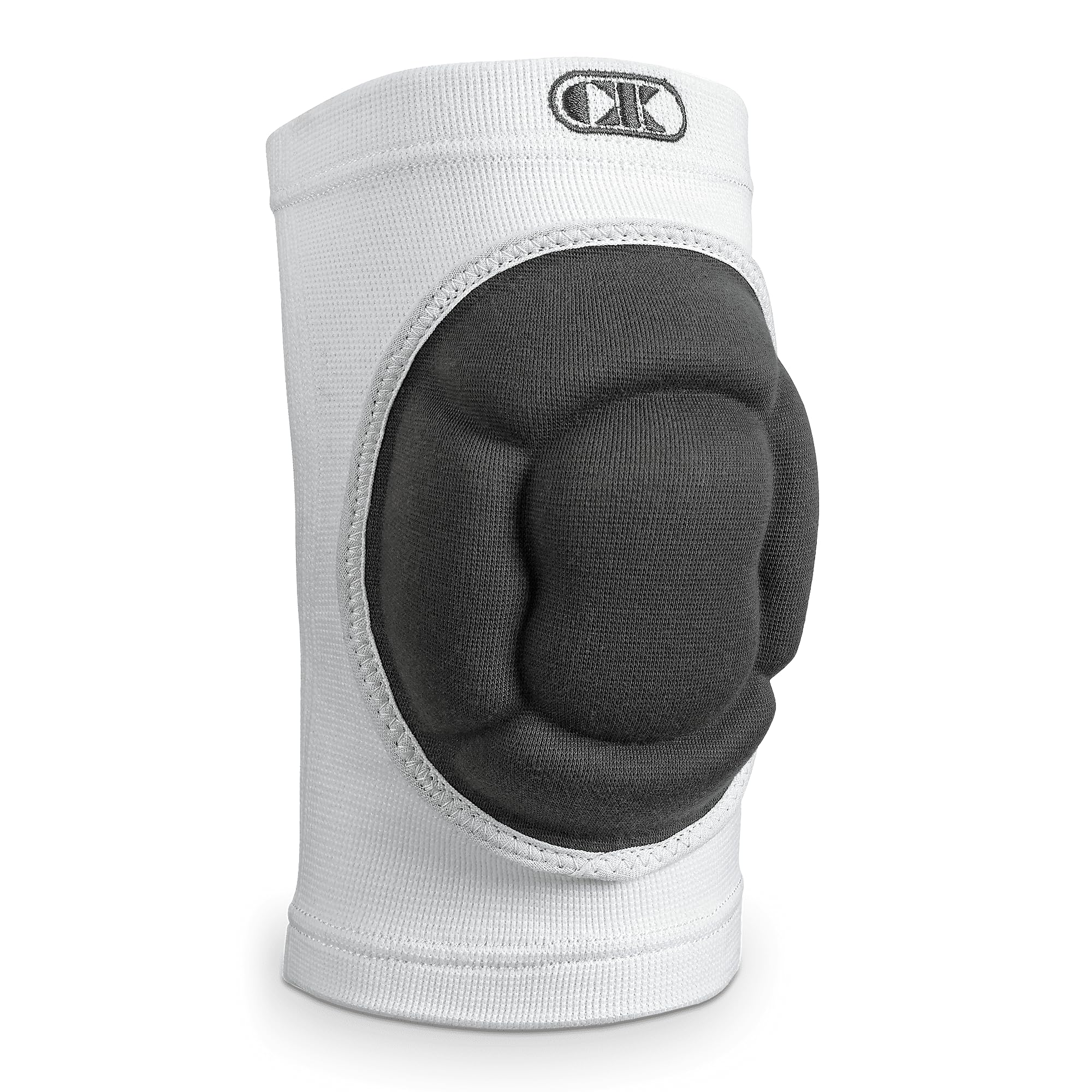 Cliff Keen Impact Bubble Kneepad-White/Charcoal