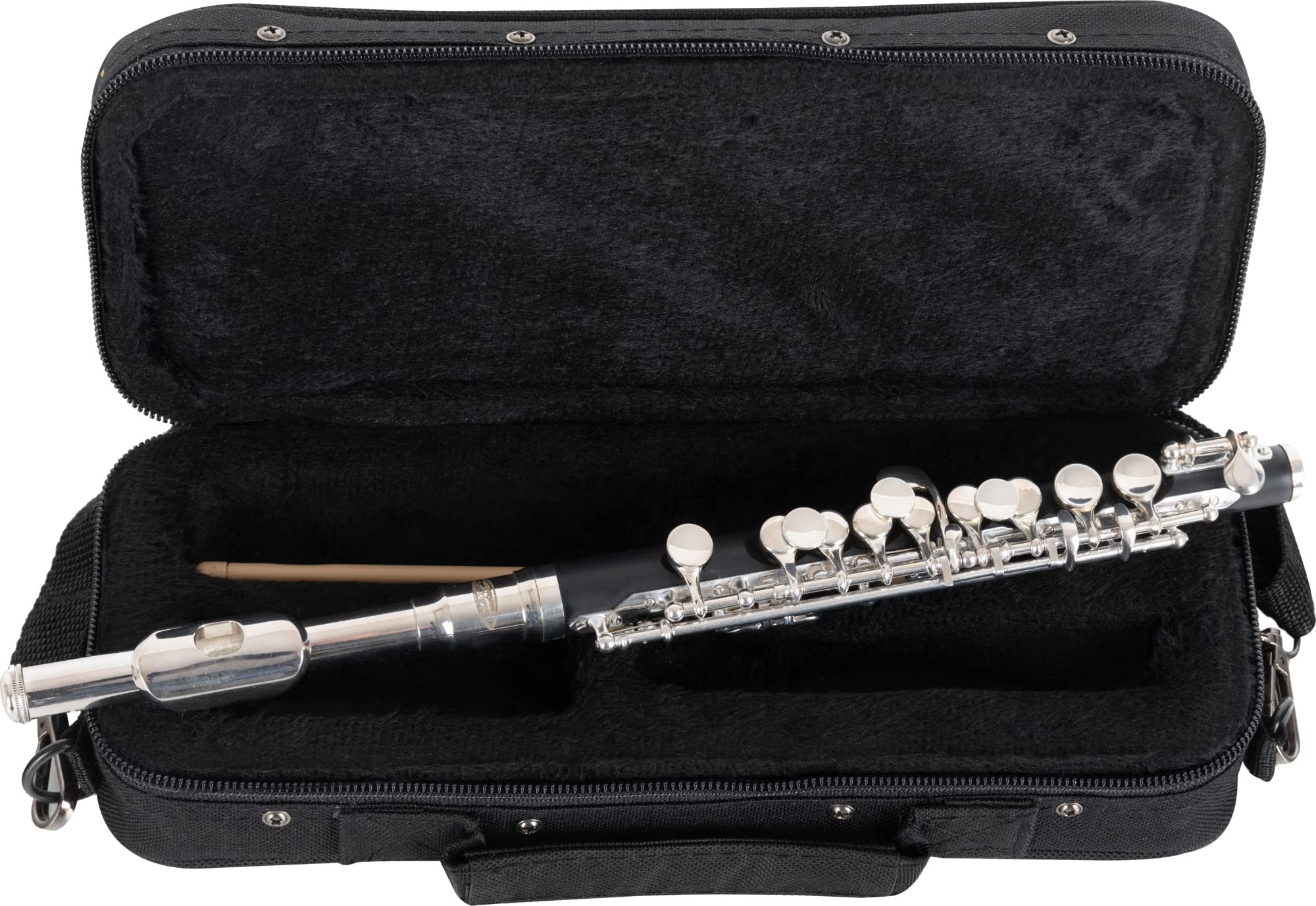 Classic Cantabile PF-300 Piccolo - En Bakélite - Mécaniques En Maillechort Argentées - Étui Inclus
