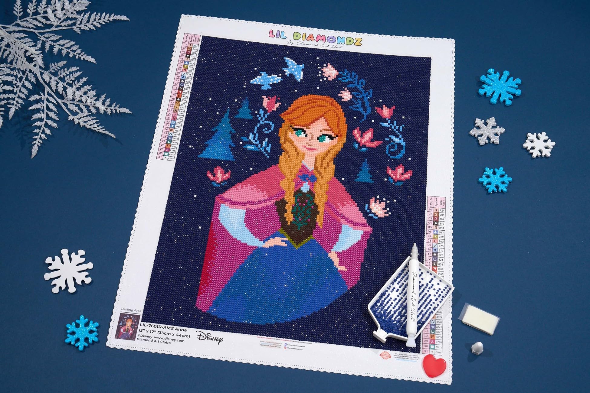 Amazon.com: DIAMOND ART CLUB Anna Diamond Painting Kit, Fun DIY