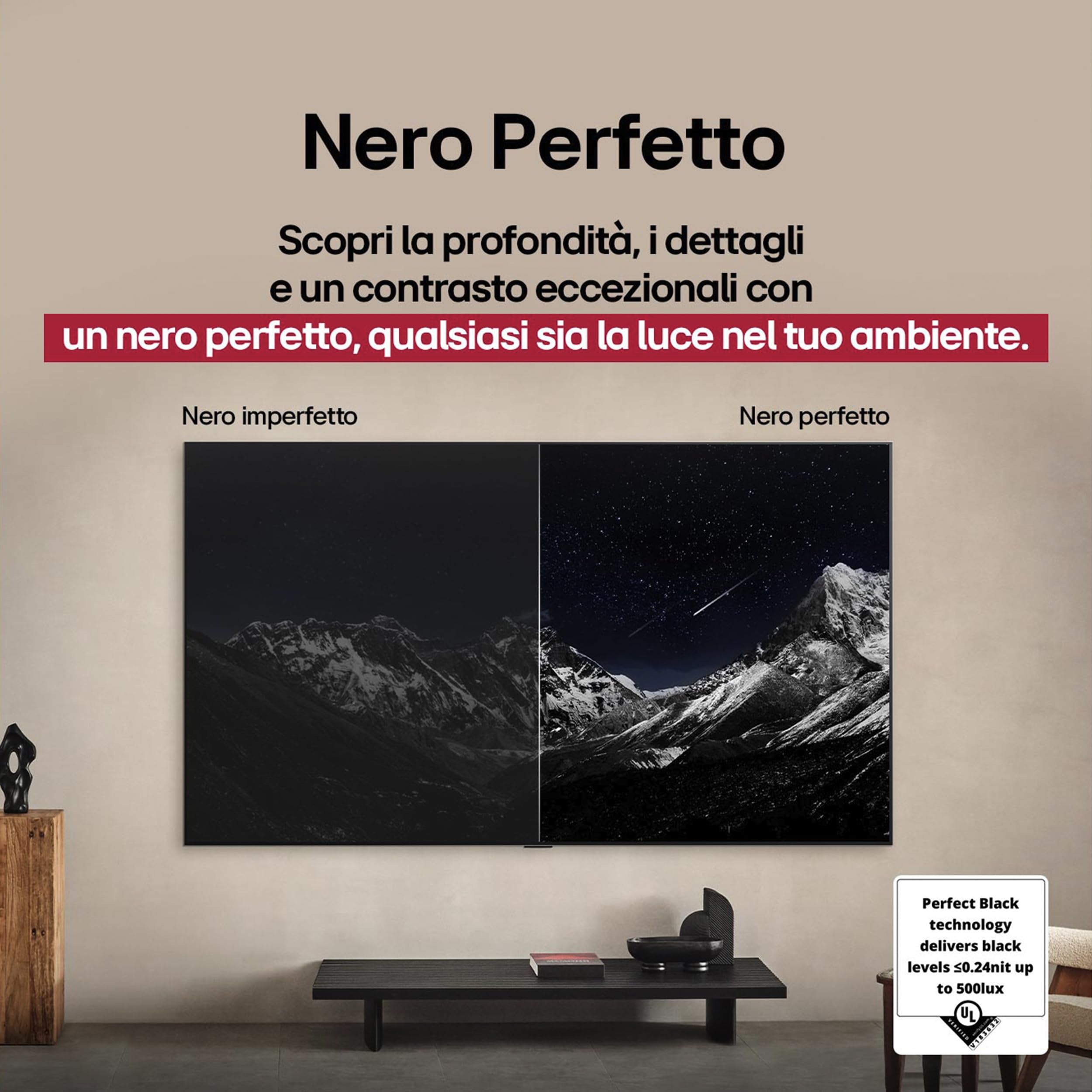 LG OLED evo C5 Smart TV 48 pollici 4K Processore α9 Gen8 webOS Dolby Vision Atmos VRR GSYNC 4K@144Hz HDMI 2.1 OLED48C56LB
