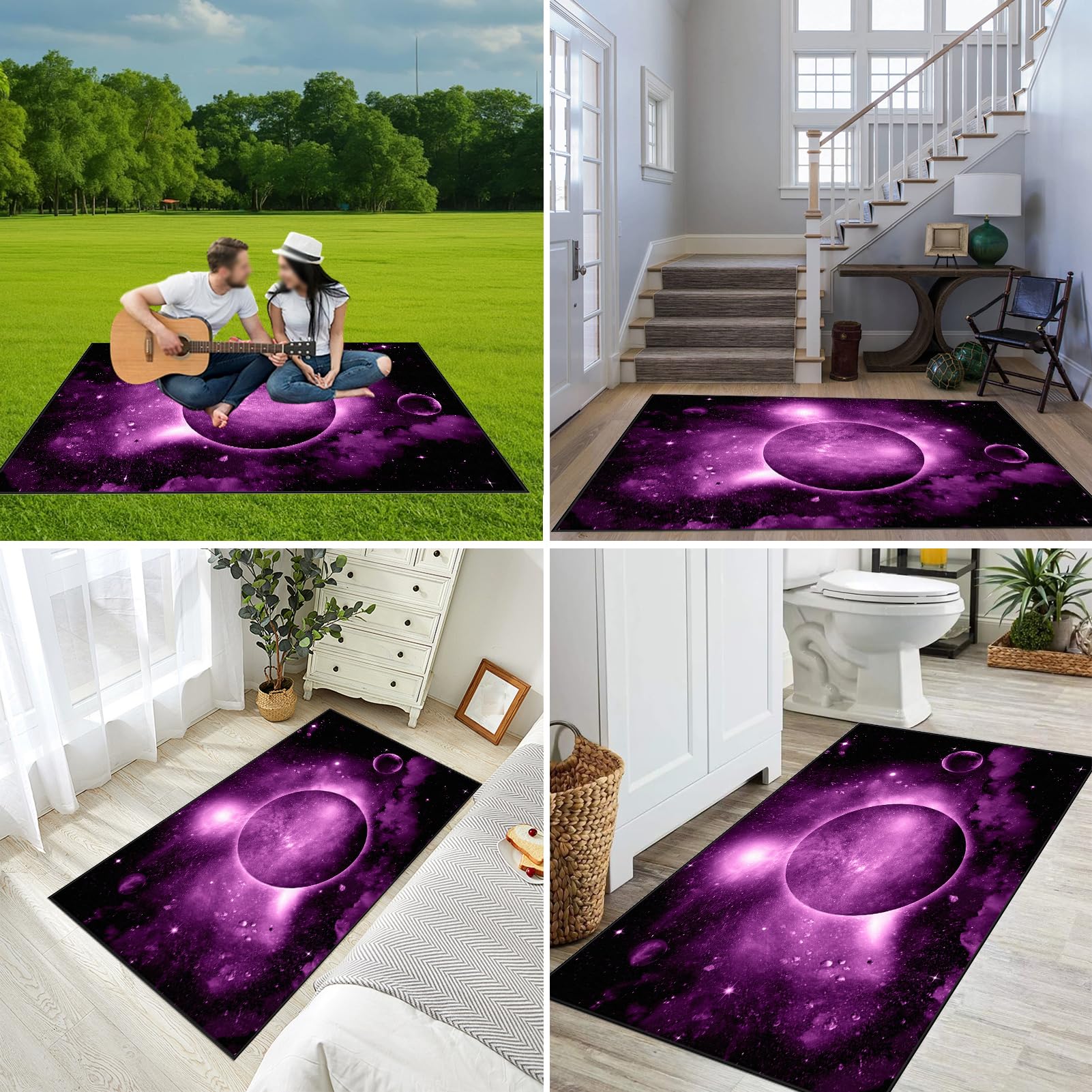 Protector Suelo Silla Ruedas, Alfombra Suelo Gaming, 70 x 100 cm Alfombrilla Protectora para Suelos, Alfombra para Silla de Oficina, Alfombra for Silla de Escritorio, Tapete Protector para Suelo